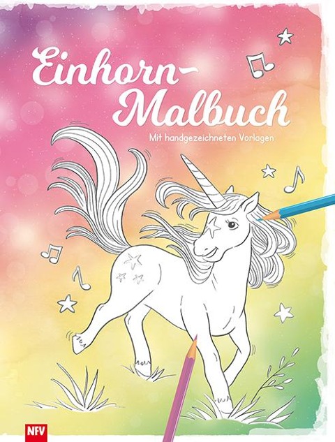 Einhorn - Malbuch - 