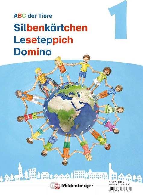 ABC der Tiere 1 Neubearbeitung - Silbenkärtchen, Leseteppiche, Domino - Klaus Kuhn, Kerstin Mrowka-Nienstedt, Mareike Hahn