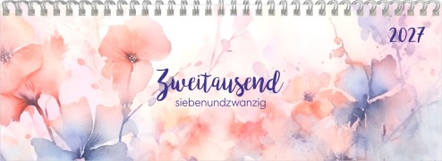 Cover-Bild zum Titel 'Tischquerkalender Style Flowers 2027' von ''