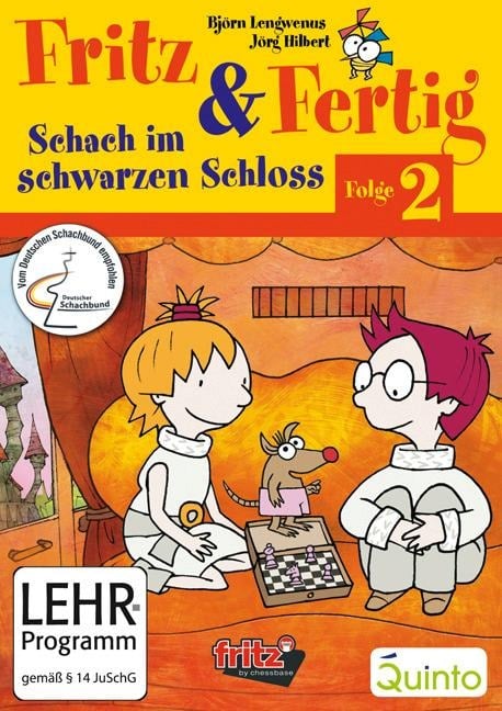 Fritz und Fertig Folge 2 - Schach im schwarzen Schloß - Jörg Hilbert