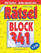 Cover-Bild zum Titel 'Rätselblock 341 (5 Exemplare à 2,99 EUR)' von 'Eberhard Krüger'