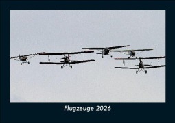Cover-Bild zum Titel 'Flugzeuge 2026 Fotokalender DIN A5' von 'Tobias Becker'