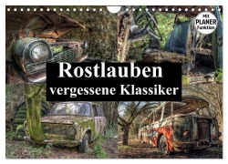 Cover-Bild zum Titel 'Rostlauben - vergessene Klassiker (Wandkalender 2026 DIN A4 quer), CALVENDO Monatskalender' von 'Carina Buchspies'