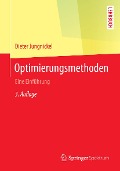Cover-Bild zum Titel 'Optimierungsmethoden' von 'Dieter Jungnickel'