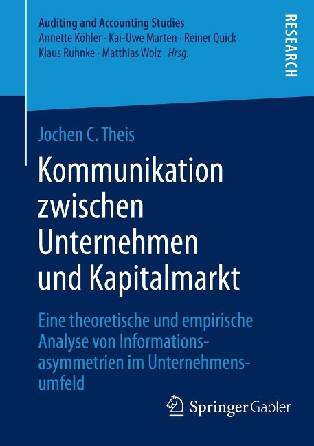 Kommunikation zwischen Unternehmen und Kapitalmarkt - Jochen C. Theis