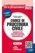 Cover-Bild zum Titel 'Codice di procedura civile 2023' von 'Francesco Bartolini, Pietro Savarro'