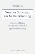 Cover-Bild zum Titel 'Von der Substanz zur Selbsterhaltung' von 'Hansen Yu'