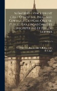 Cover-Bild zum Titel 'Mémoires concernant l'Asie orientale, Inde, Asie centrale, Extrême-Orient, publiés par l'Académie des inscriptions et belles-lettres; Volume 3' von 'Académie Inscriptions & Belles-Lettres, E. Senart'