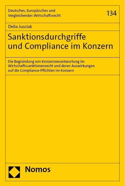 Sanktionsdurchgriffe und Compliance im Konzern - Delia Jusciak