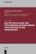 Cover-Bild zum Titel 'Die Entwicklung des Strafbefehlsverfahrens von 1846 bis in die Gegenwart' von 'Tarig Elobied'
