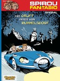 Cover-Bild zum Titel 'Spirou & Fantasio Spezial 06: Die Gruft derer von Rummelsdorf' von 'Yann, Fabrice Tarrin'