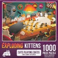 Cover-Bild zum Titel 'Exploding Kittens Puzzle: Cats Playing Chess' von ''