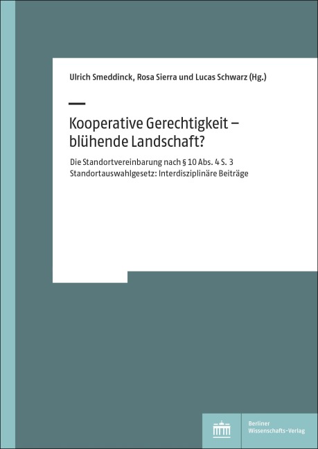 Kooperative Gerechtigkeit - blühende Landschaft? - 