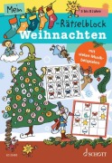 Cover-Bild zum Titel 'Mein Musik-Rätselblock - Weihnachten' von 'Maren Blaschke'