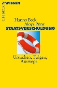 Cover-Bild zum Titel 'Staatsverschuldung' von 'Hanno Beck, Aloys Prinz'