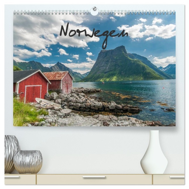 Norwegen (hochwertiger Premium Wandkalender 2026 DIN A2 quer), Kunstdruck in Hochglanz - Roman Burri