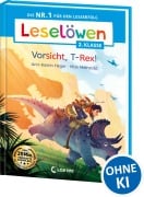 Cover-Bild zum Titel 'Leselöwen 2. Klasse - Vorsicht, T-Rex!' von 'Ann-Katrin Heger'