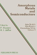 Cover-Bild zum Titel 'Amorphous Metals and Semiconductors' von ''
