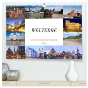 Cover-Bild zum Titel 'Welterbe - Kultur und Natur in Deutschland (hochwertiger Premium Wandkalender 2026 DIN A2 quer), Kunstdruck in Hochglanz' von 'U. Boettcher'