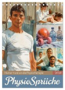 Cover-Bild zum Titel 'Physiosprüche (Tischkalender 2026 DIN A5 hoch), CALVENDO Monatskalender' von 'Sabine Löwer'