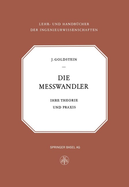 Die Messwandler - Isaak Goldstein