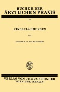 Cover-Bild zum Titel 'Kinderlähmungen' von 'Julius Zappert'