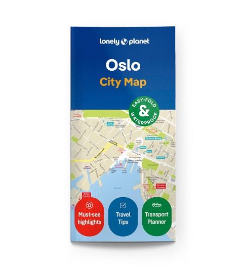 Lonely Planet Oslo City Map - 