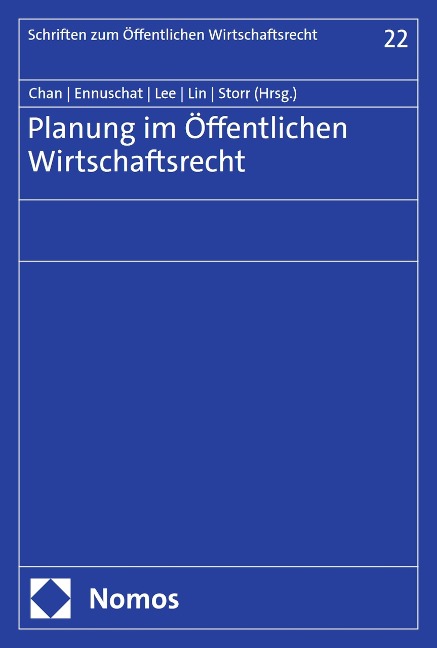 Planung im Öffentlichen Wirtschaftsrecht - 