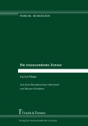 Cover-Bild zum Titel 'Die transzendente Zensur' von 'Lucian Blaga'