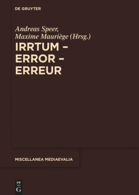 Irrtum - Error - Erreur - 