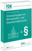 Cover-Bild zum Titel 'Entwicklungen im Wirtschafts- und Gesellschaftsrecht' von ''