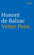 Cover-Bild zum Titel 'Vetter Pons' von 'Honore de Balzac'