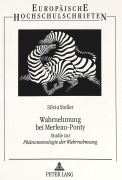 Cover-Bild zum Titel 'Wahrnehmung bei Merleau-Ponty' von 'Silvia Stoller'