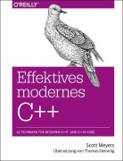 Cover-Bild zum Titel 'Effektives modernes C++' von 'Scott Meyers'