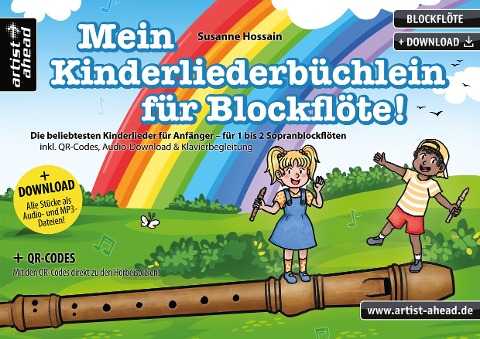 Mein Kinderliederbüchlein für Blockflöte! - Susanne Hossain