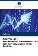 Cover-Bild zum Titel 'Analyse der Kommunikationsressourcen mit der physikalischen Schicht' von 'Ch Rupa'