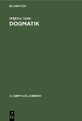 Cover-Bild zum Titel 'Dogmatik' von 'Wilfried Härle'