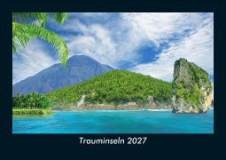 Cover-Bild zum Titel 'Trauminseln 2027 Fotokalender DIN A5' von 'Tobias Schmitt, Kevin Heber'