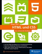 Cover-Bild zum Titel 'HTML und CSS' von 'Jürgen Wolf'