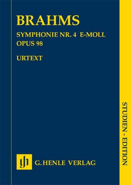 Symphonie Nr. 4 e-moll op. 98 - Johannes Brahms