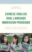 Cover-Bild zum Titel 'Chinese-English Dual Language Immersion Programs' von ''