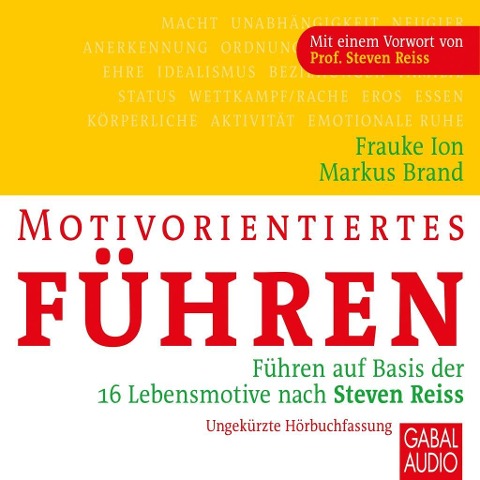 Motivorientiertes Führen - Markus Brand, Frauke Ion