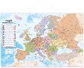 Cover-Bild zum Titel 'Politische Europakarte als Poster, ca. 90x61cm, deutsch' von ''