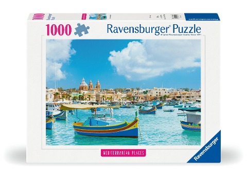 Erwachsenenpuzzle 1000 Teile - Mediterranes Malta - 