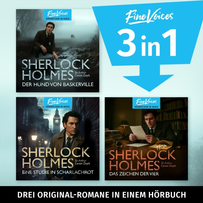 Die große Sherlock Holmes Hörbuch-Box - Arthur Conan Doyle