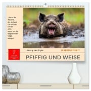Cover-Bild zum Titel 'Pfiffig und weise (hochwertiger Premium Wandkalender 2026 DIN A2 quer), Kunstdruck in Hochglanz' von 'Peter Roder'