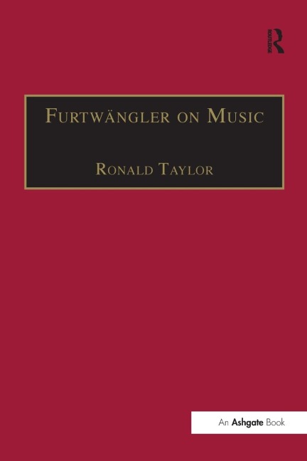 Furtwängler on Music - Ronald Taylor