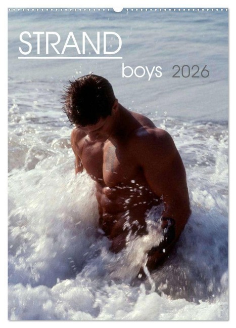 Strandboys 2026 (Wandkalender 2026 DIN A2 hoch), CALVENDO Monatskalender - Malestockphoto Malestockphoto