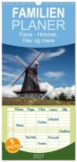 Cover-Bild zum Titel 'Familienplaner 2027 - Fanø - Himmel, Hav og mere mit 5 Spalten (Wandkalender, 21 x 45 cm) CALVENDO' von 'Marion Peußner'