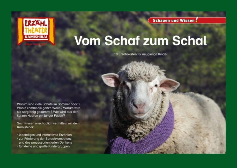 Vom Schaf zum Schal / Kamishibai Bildkarten - 